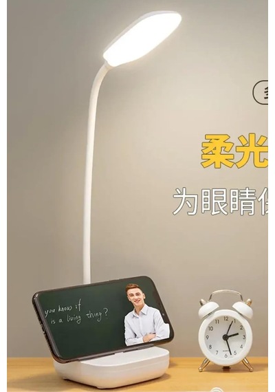 Kablosuz Şarjlı Dokunmatik Üç Renk Led Masa Lambası Ders Çalışma Okuma Işığı Dimmer Ayarlı Wb-01 Diğer 78685462