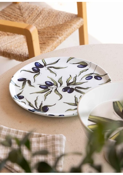 The Mia Olivos Kahvaltı Takımı 6 Kişilik 19 Parça Set 2 Çok Renkli