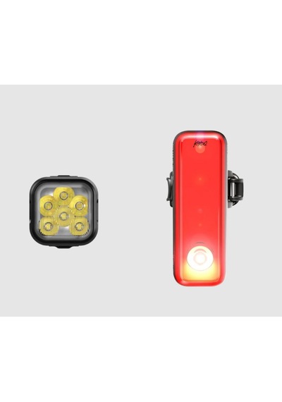Knog Blinder Bisiklet Ön Arka Far Seti 1400 Lumen Road 150 Usb Şarjlı Siyah