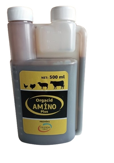 Yıldırım Organik Aminoasit Tavuk Kuzu ve Büyükbaş Hayvanlar İçin 500 ML