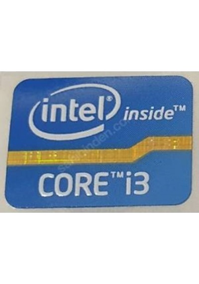 OEM inside Core i3 Sticker Etiket D37
