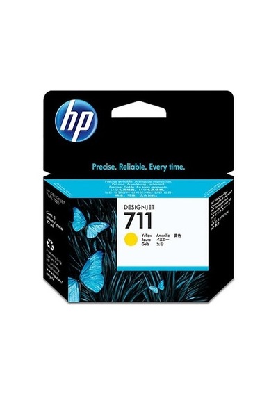 Hp 711 Cz132 Sarı Kartuş
