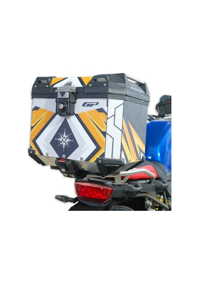 Gp Kompozit Dsn07 Universal 37 Lt Desenli Alüminyum Motosiklet Çantası Diğer