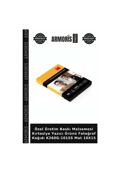 Özel Üretim Baskı Malzemesi Kırtasiye Yazıcı Ürünü Fotoğraf Kağıdı K260g-1015s Mat 10x15