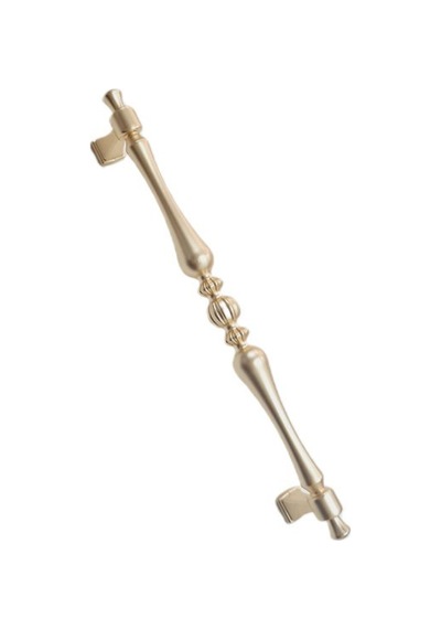 Vezir Model Mat Altın 160 Mm Metal Kulp 5 Adet Modern Ve Zarif Dolap & Çekmece Kolu Altın