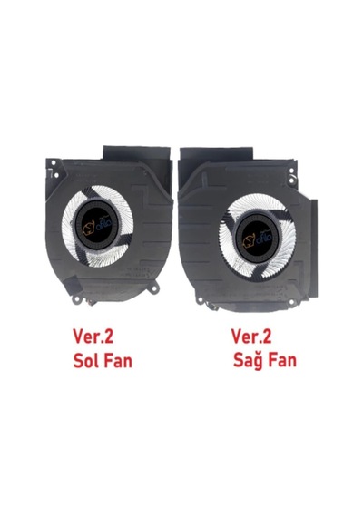 Hp Victus Gaming 16-r1073nt 9j274ea Notebook Fanı - Ver.2 - 12volt Sağ-sol Set 06300320