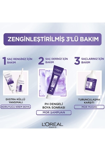 L’Oréal Paris Excellence Cool Creme Saç Boyası – 8.11 Ekstra Küll (530145105)