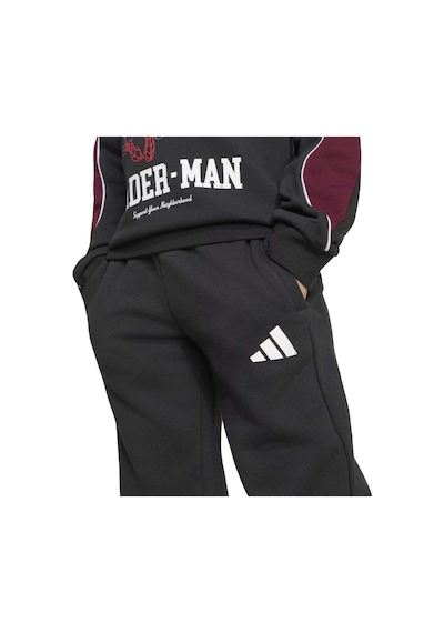 Adidas Lk Mrvl Sm Jog Siyah Çocuk Eşofman Takımı Kg6138