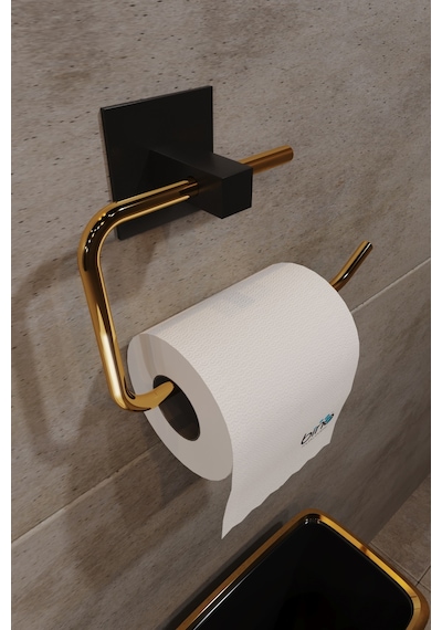 Bino Gold Paslanmaz Çelik Wc Kağıtlık Tuvalet Kağıtlığı Tuvalet