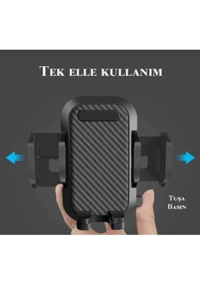 Uzayan Vakumlu Ayarlanabilir Araç Içi Telefon Tutucu Akrobat