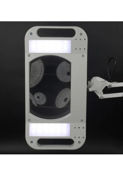 Nikula-10x Led Akrobat Büyüteç 170x113 Mm Lt-86g 2x15w Atölye Ekipmanı Hobi Aleti Cam Lensli