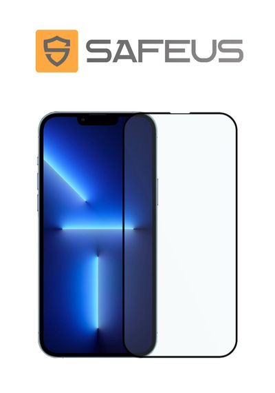 Safeus Tam Kaplayan Parmak İzi Bırakmayan Safir Ekran Koruyucu Cam , Apple Uyumlu iPhone 13 Pro İle