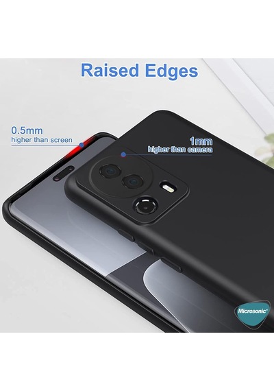 Matte Silicone Xiaomi Mi 13 Lite İçin Kılıf Gold Mi 13 Lite İle Uyumlu Kılıf - Gold