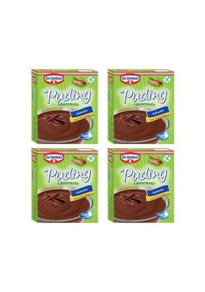 Glutensiz Kakaolu Puding 4'lü Set - 67362295