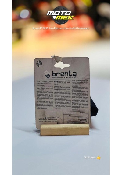 Honda Actıva S 125 Brenta Ft 3034 Fren Balatası Uzun Ömürlü Performans