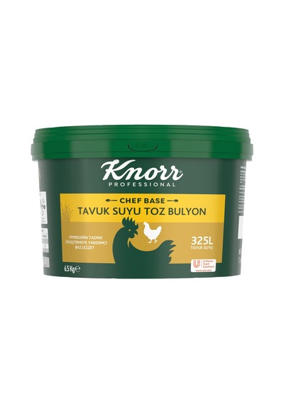Knorr Chef Base Bulyon 6,5 Kg Tavuk - Profesyonel Mutfaklar İçin Baz Lezzet Tarı