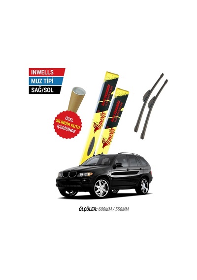 Bmw X5 E53 İnwells Muz Silecek (2000-2007)
