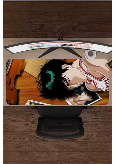 Slam Dunk Anime V2 - 90x40 Xxl Gaming Kauçuk Kaymaz Taban Mouse Pad Fare Altlığı