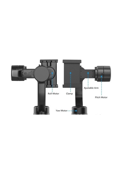 Cep Telefon Için F8 3-axis Sabitleyici Gimbal Stabilizer 3 Eksenli Tripot