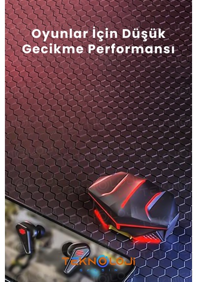 Teknoloji Gelsin K-98 RGB Bluetooth 5.4 Oyuncu Kulaklığı