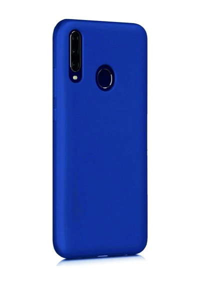 General Mobile Gm 20 Pro Kılıf Kamera Korumalı Silikon Rubber Arka Kapak Lacivert