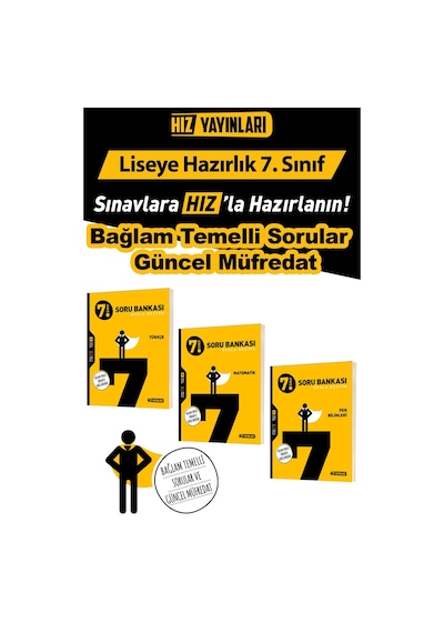 7. Sınıf Türkçe Matematik Fen Bilimleri Soru Bankası Seti 2027 Model