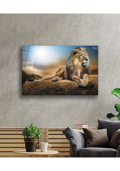 Aslan Cam Tablo 4mm Dayanıklı Temperli Cam274
