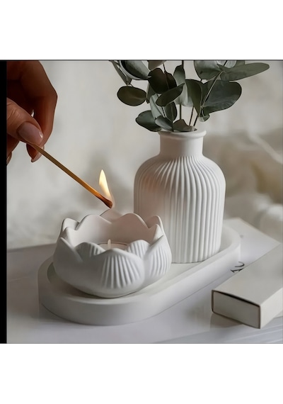 Bernami Mumluk Şamdanpinterest 3 Lü Küçük Vazo Seti Diğer