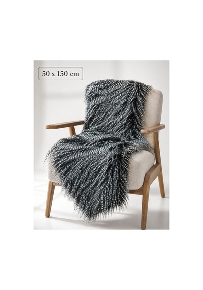 İthal Uzun Tüylü Desenli Peluş Kumaş Siyah-gri 50x150 Cm Dekoratif Koltuk Şalı Ve Örtü Siyah Desenli Siyah Desenli İthal Uzun Tüylü Desenli Peluş Kumaş Siyah-gri 50x150 Cm Dekoratif Koltuk Şalı Ve Örtü Siyah Desenli Siyah Desenli