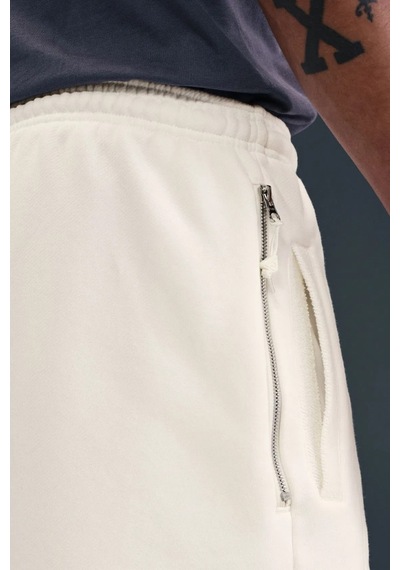 Nike Giannis Fleece 8" Mens Short Erkek Fransız Havlu Kumaş 20 Cm Şort Beyaz Beyaz