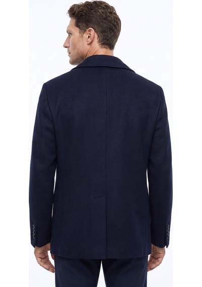 Fabrika F5wm-kbn 2470 Lacivert Erkek Slim Fit Kaban