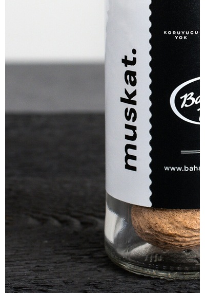 Baharat Dükkanı Muskat 45gr Cam