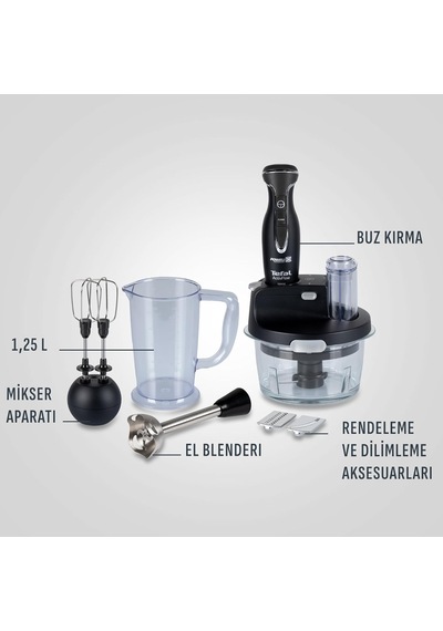 Tefal Powelix Activflow Expert 1500 W Blender Seti