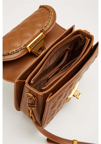 Levidor Premium Camel Kadın Omuz Çantası 930609