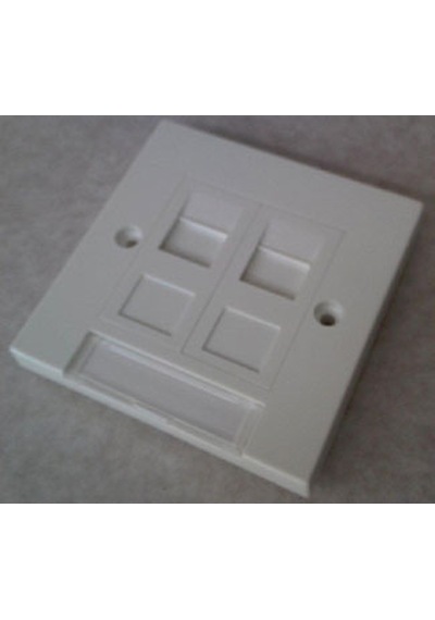 Assmann At-Ag 327/Wh-A06 Keystone Jack Takmak için 2’Li Priz Çer