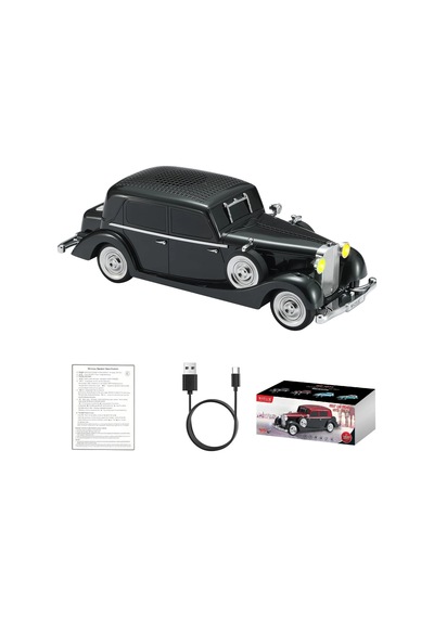 Retro Klasik Araba Bluetooth Hoparlör Kablosuz Hd Ses Fm Radyo Yg-239 5047