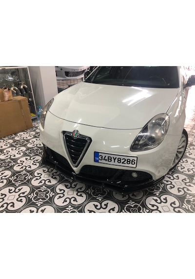 Alfa Romeo Giulietta 3 Parça Ön Lip Ön Ek Ön Tampol Altı Plastik Nam Tunıng Garage