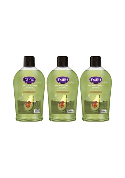 Duru Sıvı Sabun Organik İçerikli Avokado 1500 Ml X 3 Adet