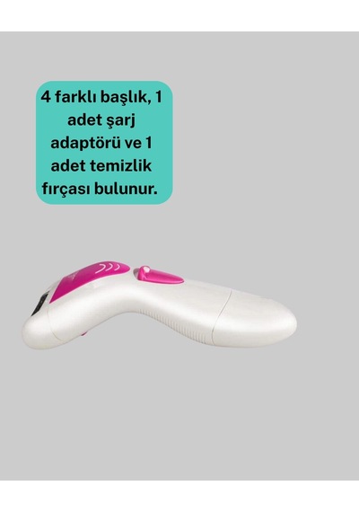 4 Başlıklı Kablosuz Şarjlı Epilasyon Cihazı Mh-hs7635-4374