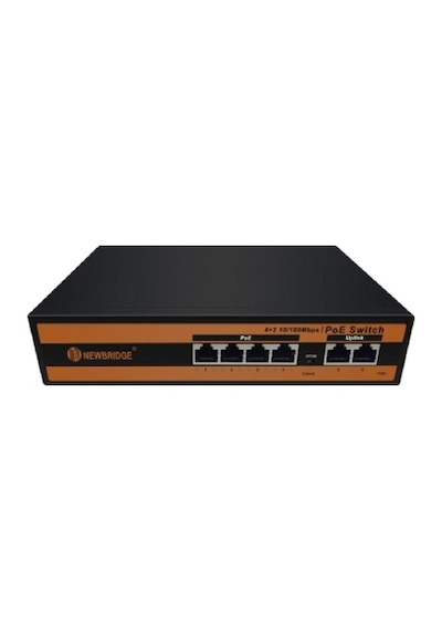 4 Port 10/100Mbps 4 2 Port 250M Poe Switch