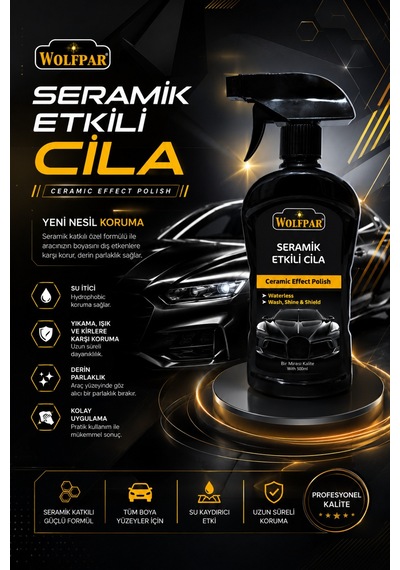 Seramik Etkili Cila