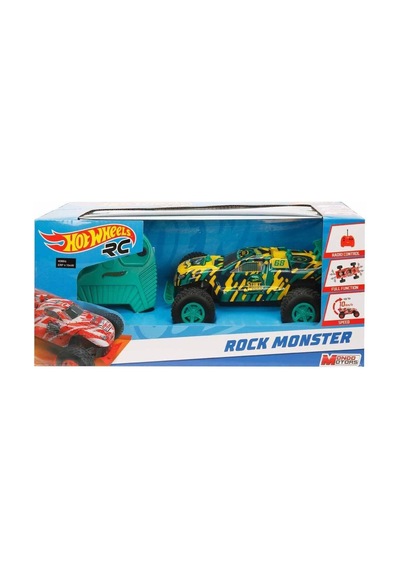 S00063339 Sun Mon Mmt R-c Araba 1 24 Hwheels Rock Monster F F Çok Renkli