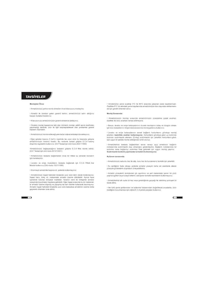 Eca Myra Dokunmatik Mutfak Eviye Eviye Bataryası 102118069H Eca