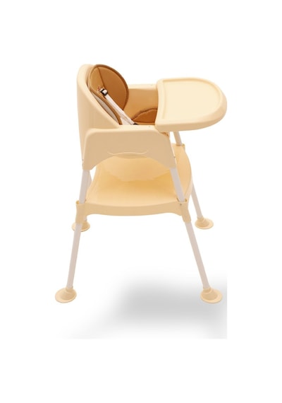 Miracool Prime 4ın1 Mama Sandalyesi / Çalışma Masalı / Pedli / Krem