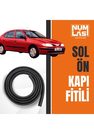 Renault Megane 1 Sedan Sol Ön Kapı Fitili-a Kalite-numlas-nm7174