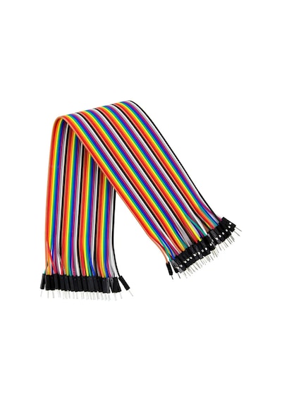 30cm 40 Pin Erkek Erkek Dupont Kablo Ayrılabilir 2.54mm 10renk Breadboard Atlama Kablosu Jumper Tes