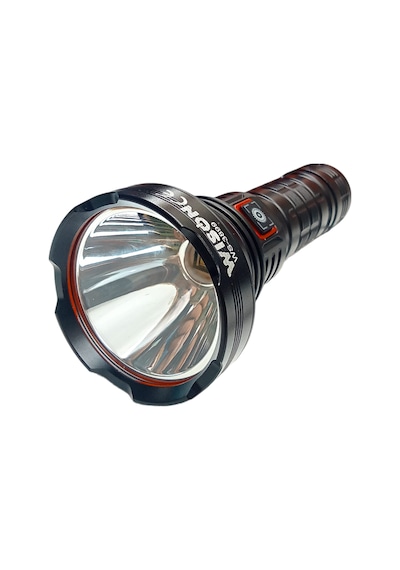 Wison Ws-3899 50w Uzun Menzilli El Feneri Süper Parlak Beyaz Laze Siyah