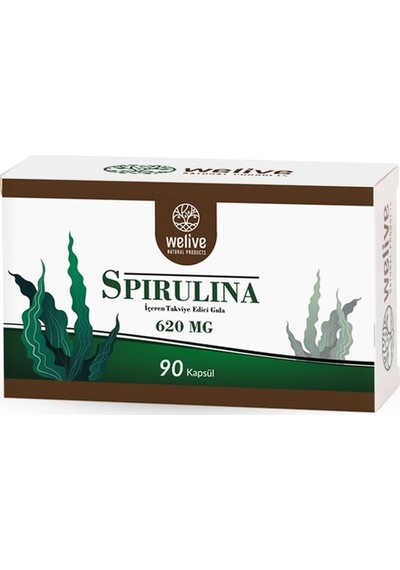 Welıve Spirülina Capsul 90 Kapsül