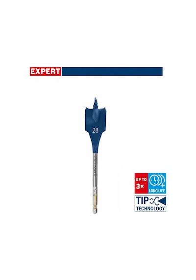 Bosch Expert 28 X 152 Mm Ahşap Yaprak Kelebek Delme Ucu 2608902100
