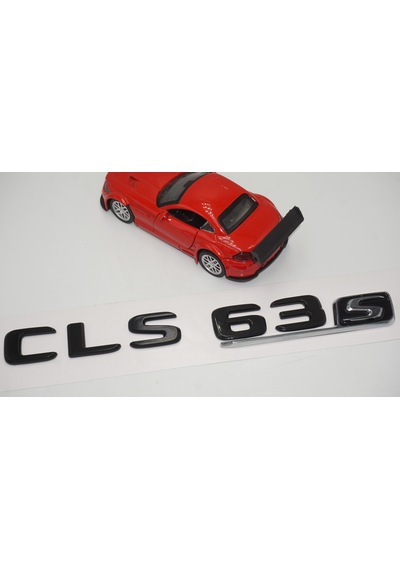 CLS 63S Bagaj Parlak Siyah ABS 3M 3D Yazı Logo